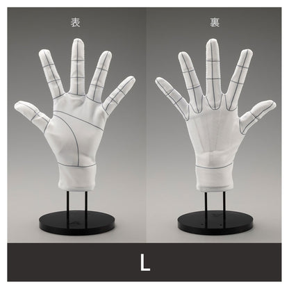 ARTIST SUPPORT ITEM Hand Model Glove /L -Wireframe- - Image 1