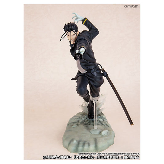 ARTFX J Hajime Saito 1/8 Figure - Rurouni Kenshin: Meiji Swordsman Romantic Story - Image 1