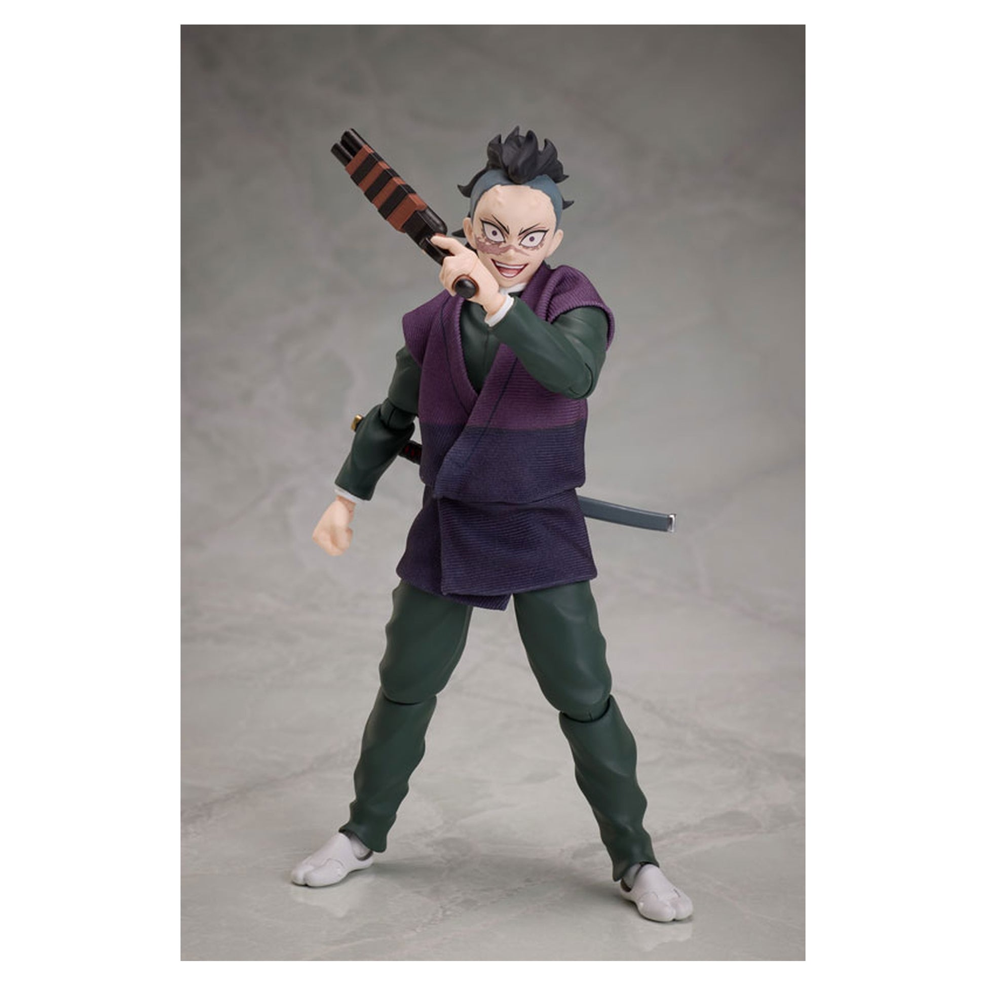 Demon Slayer: Kimetsu no Yaiba Genya Shinazugawa BUZZmod. 1/12 Scale Action Figure - Image 1