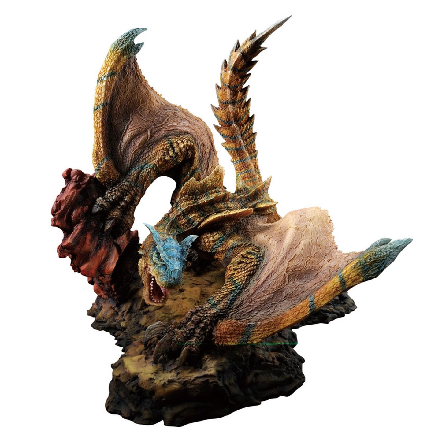 Capcom Figure Builder Creator's Model Roaring Wyvern Tigrex Reproduction Edition Figure - Image 1