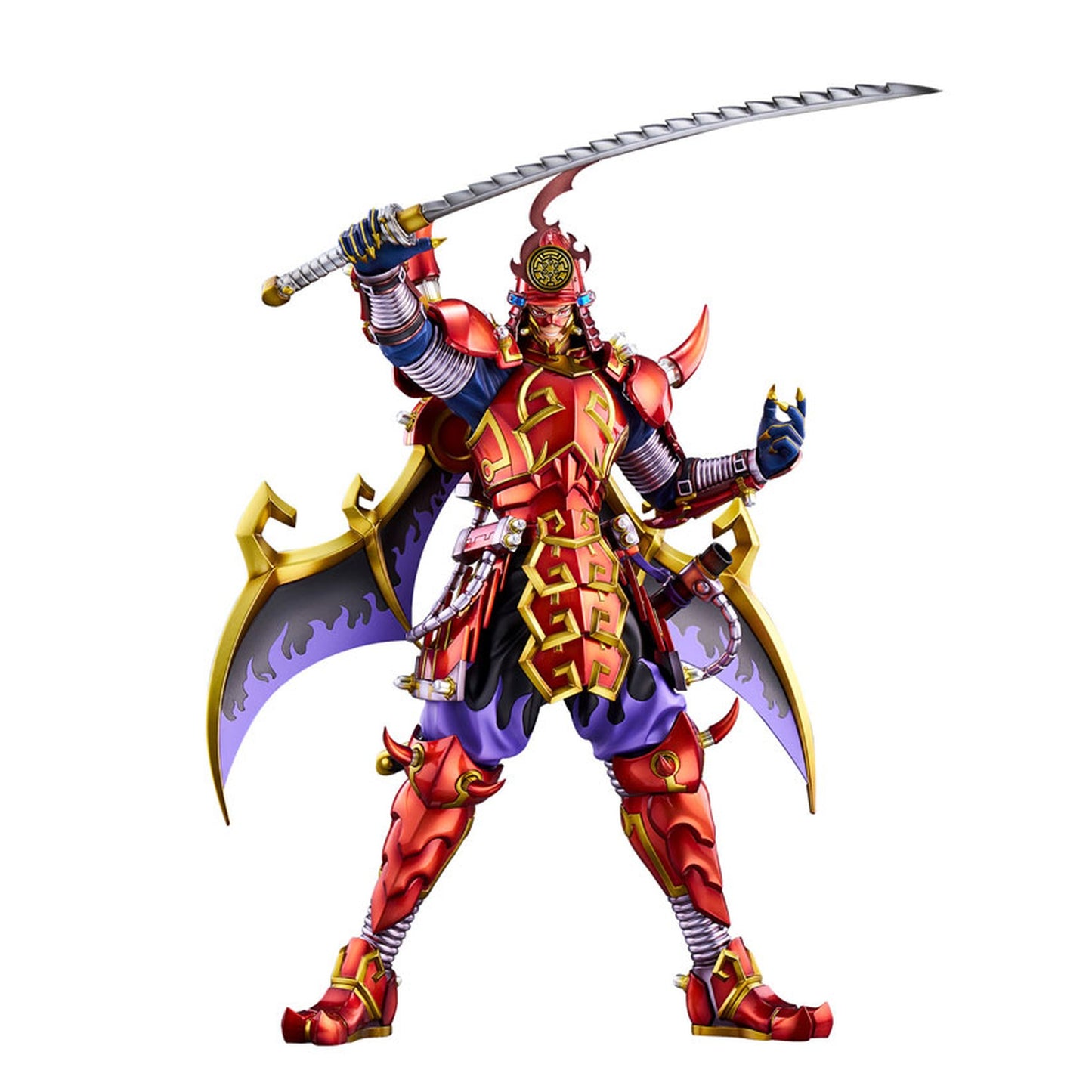 Yu-Gi-Oh! Card Game Monster Figure Collection Legendary Six Samurai - Shi En Figure - Image 1