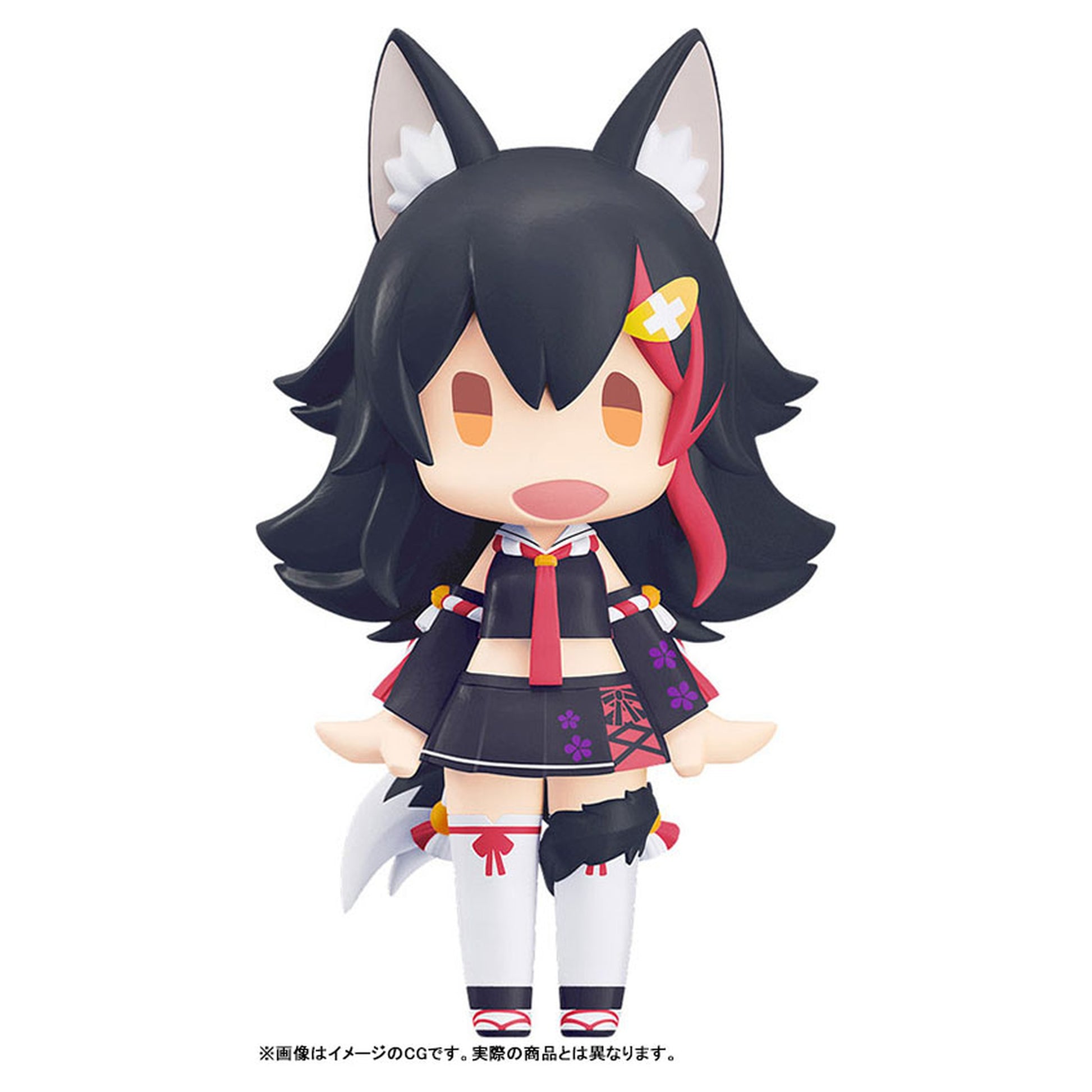 HELLO! GOOD SMILE hololive production Ookami Mio Posable Figure - Image 1