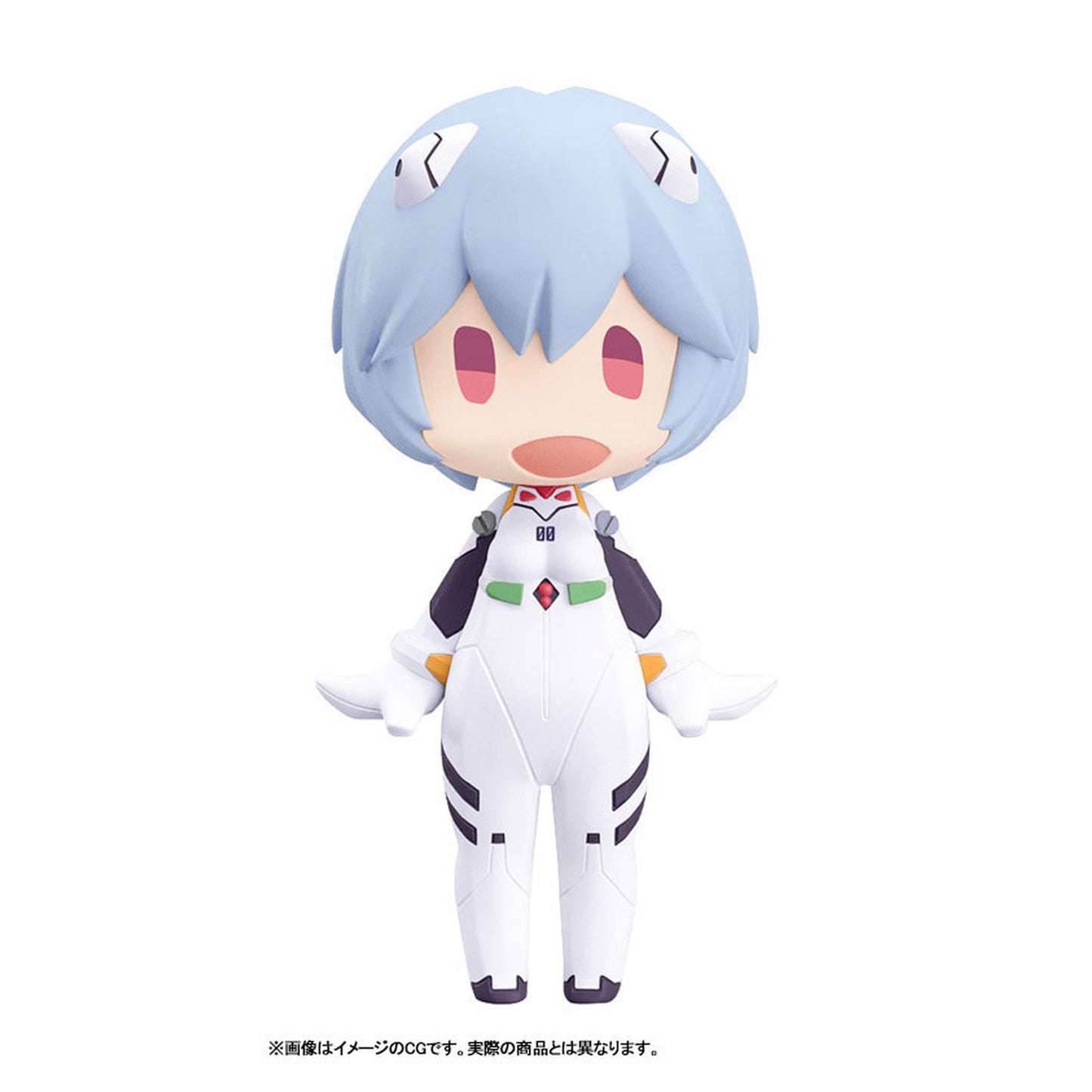 HELLO! GOOD SMILE Rebuild of Evangelion Rei Ayanami Posable Figure - Image 1