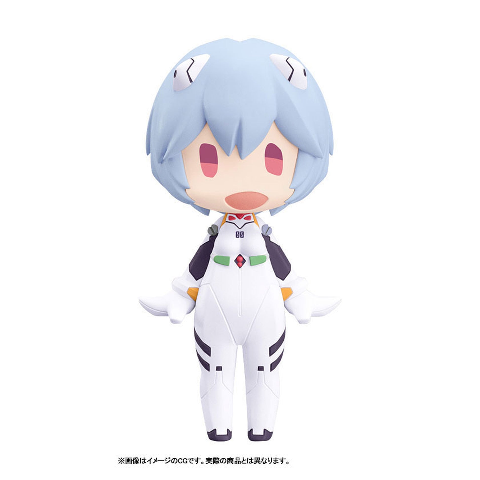 HELLO! GOOD SMILE Rebuild of Evangelion Rei Ayanami Posable Figure - Image 1