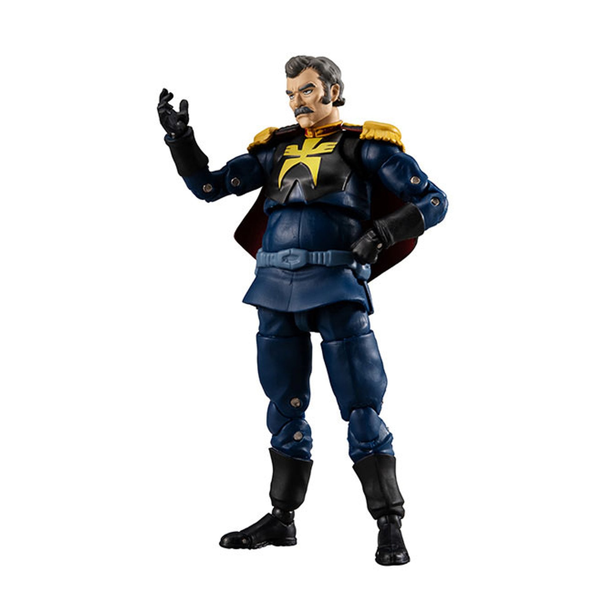 G.M.G. COLLECTION 03 Mobile Suit Gundam Zeon Army Ramba Ral Posable Figure - Image 1