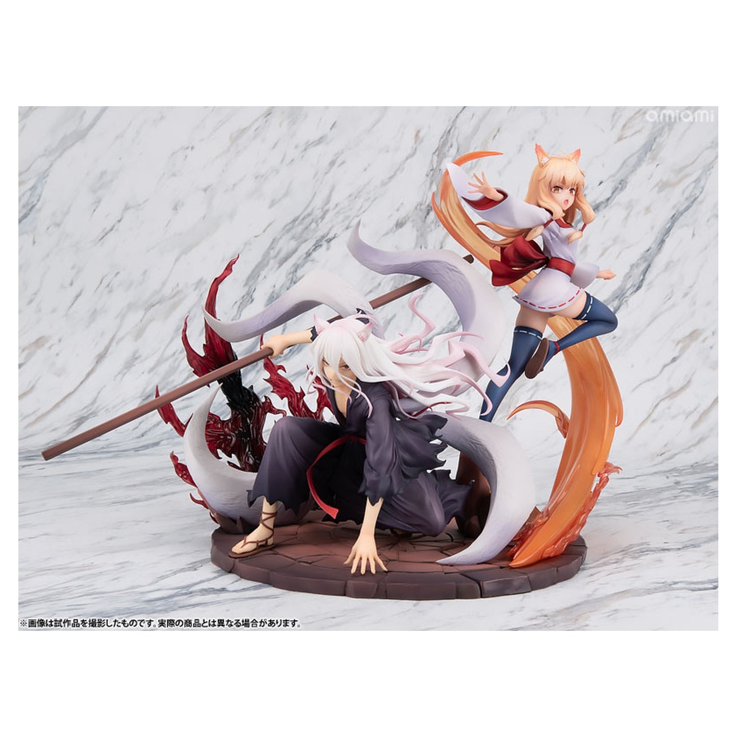 "Sengoku Youko" Jinka & Tama -Yonaoshi Kyoudai- Set 1/7 Figure - Image 1