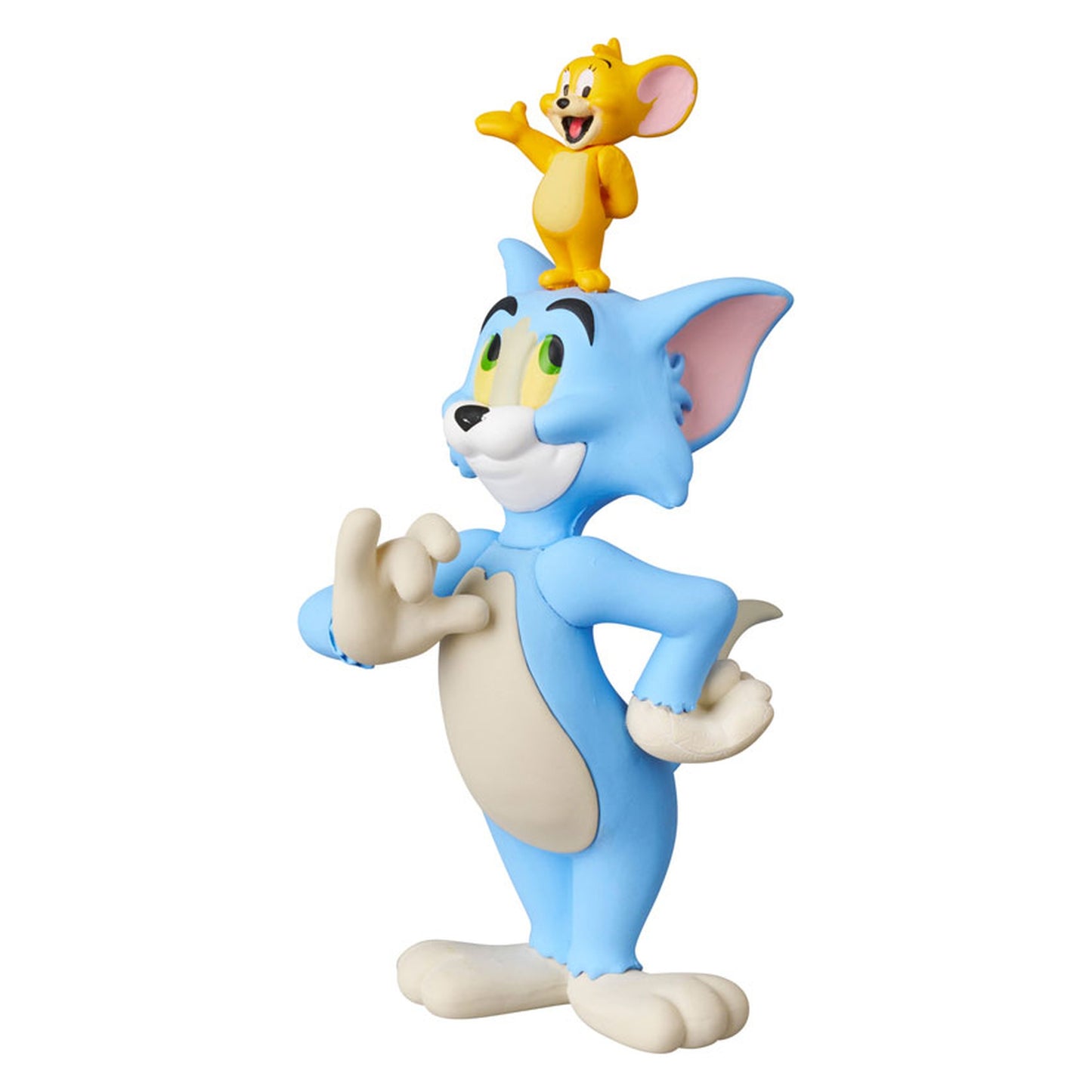 Ultra Detail Figure UDF TOM AND JERRY Classic Color Ver. JERRY on TOM's HEAD - Image 1