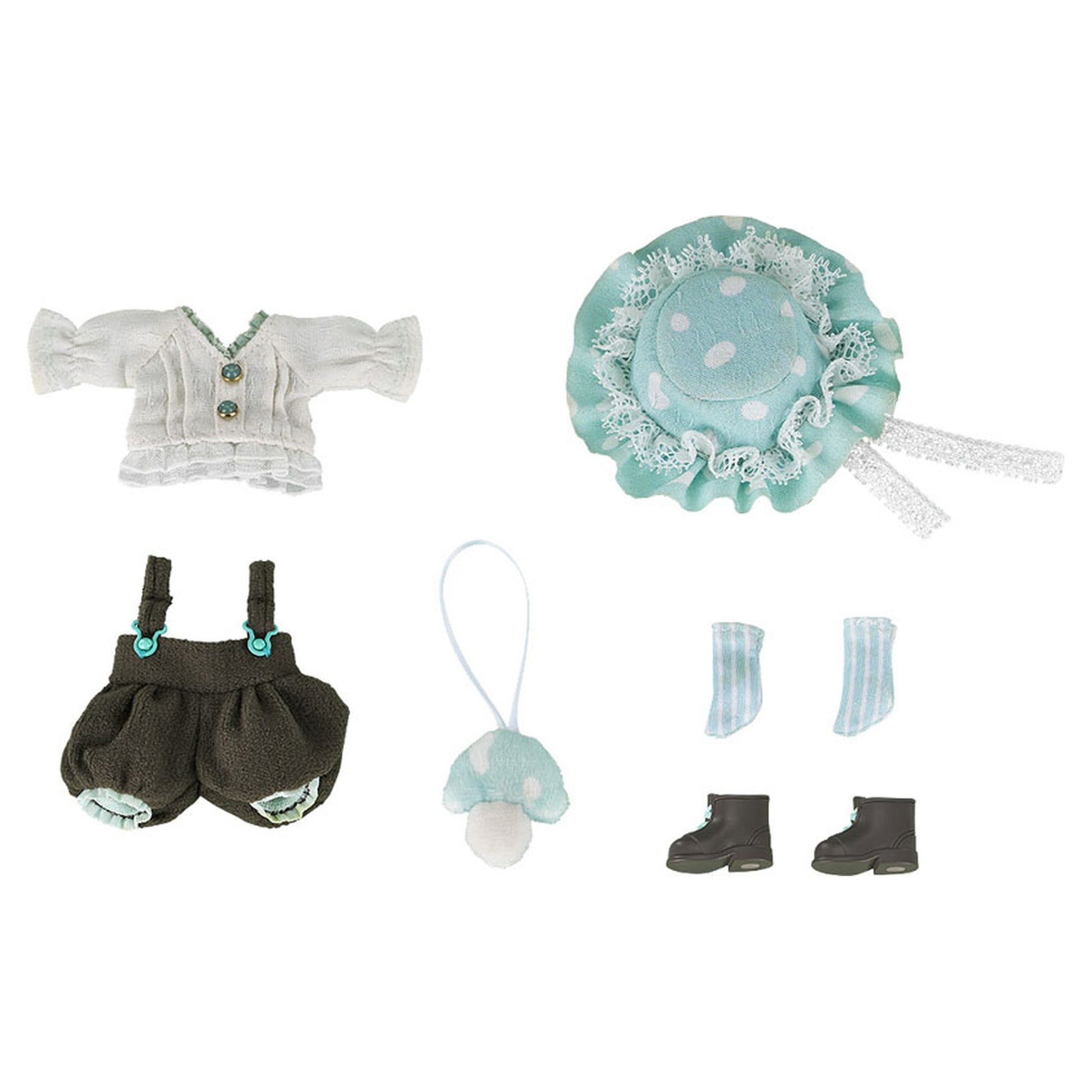Nendoroid Doll Outfit Set: Mushroom - Boy (Green) - Image 1