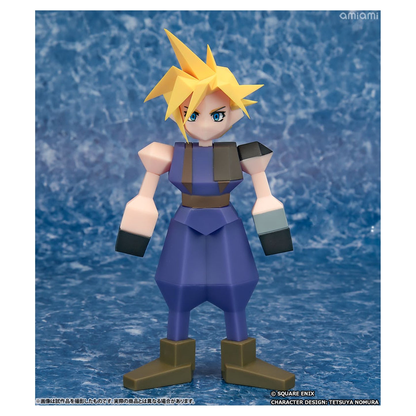 FINAL FANTASYVII Polygon Soft Vinyl Cloud Strife - Image 1