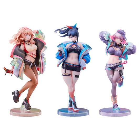 Movie GRIDMAN UNIVERSE: Dreamy Divas Ver. Figure Set - Image 1