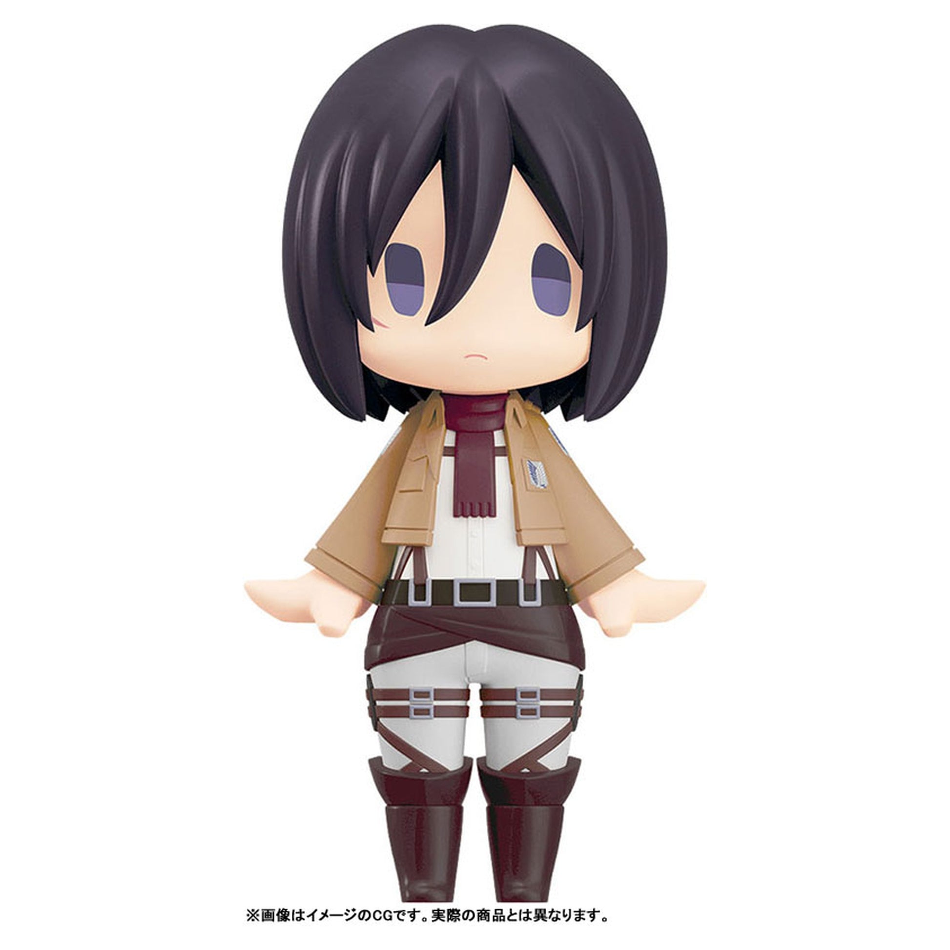 HELLO! GOOD SMILE Attack on Titan Mikasa Ackerman Posable Figure - Image 1