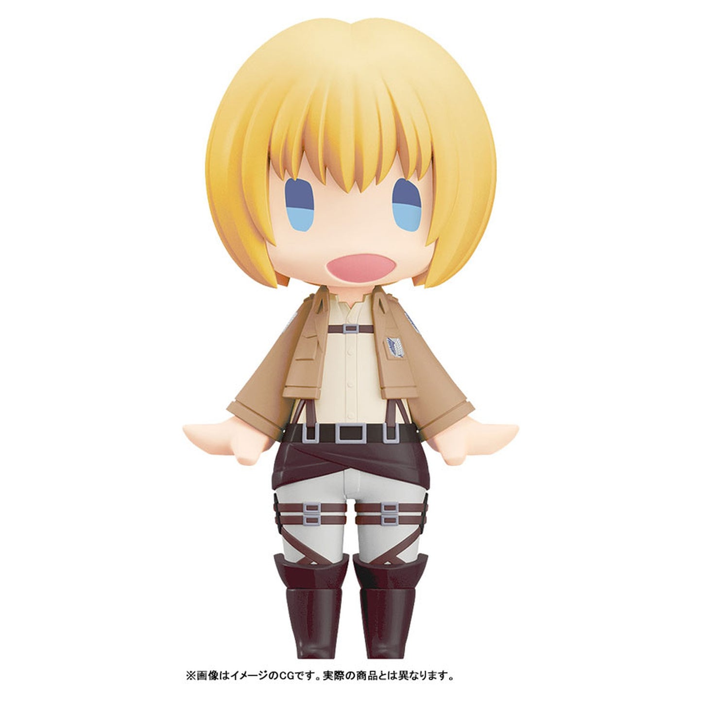 HELLO! GOOD SMILE Attack on Titan Armin Arlert Posable Figure - Image 1