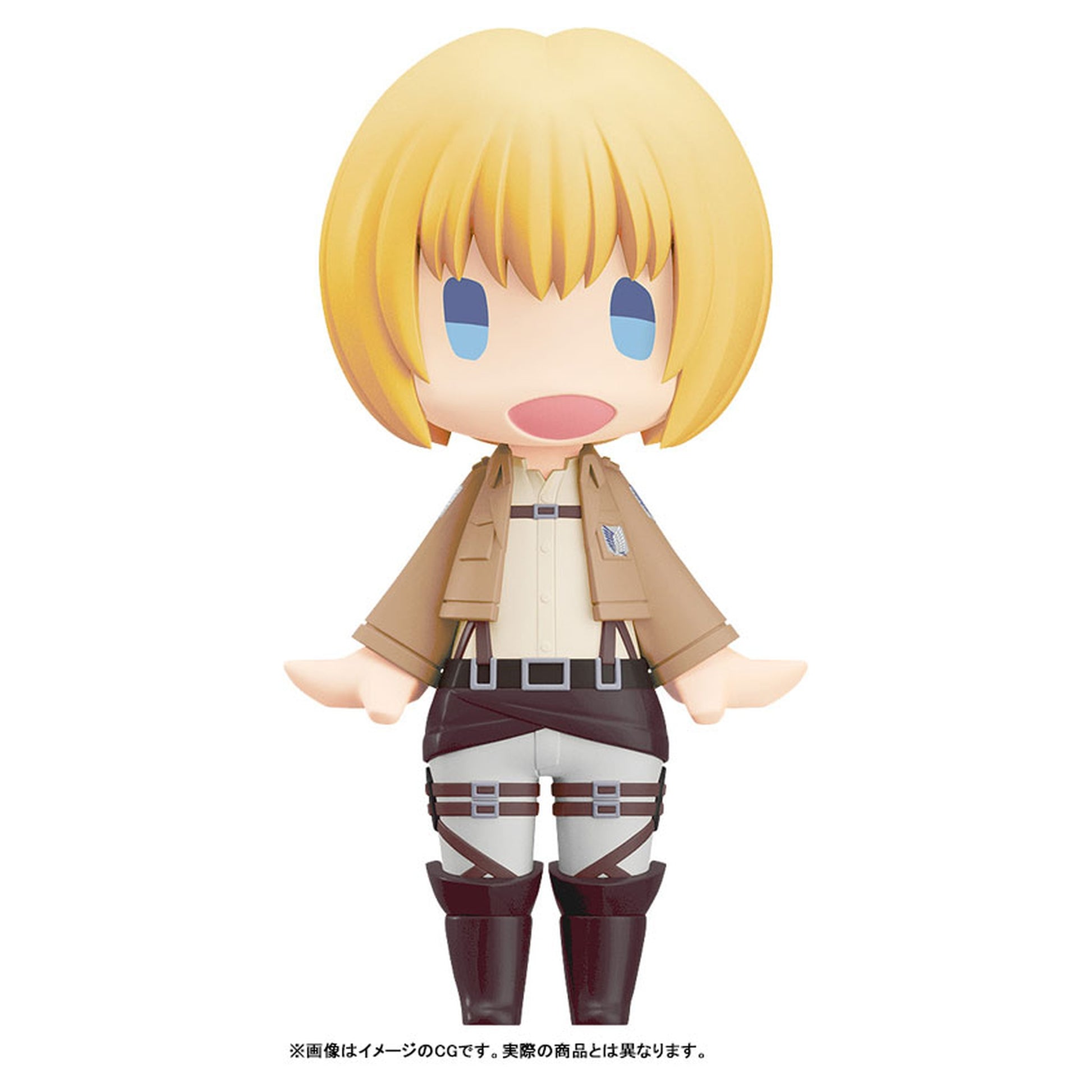 HELLO! GOOD SMILE Attack on Titan Armin Arlert Posable Figure - Image 1
