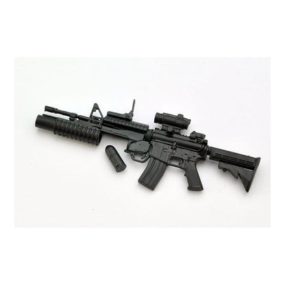 LittleArmory M4A1 & M203 Type 2.0 1/12 Plastic Model - Image 1