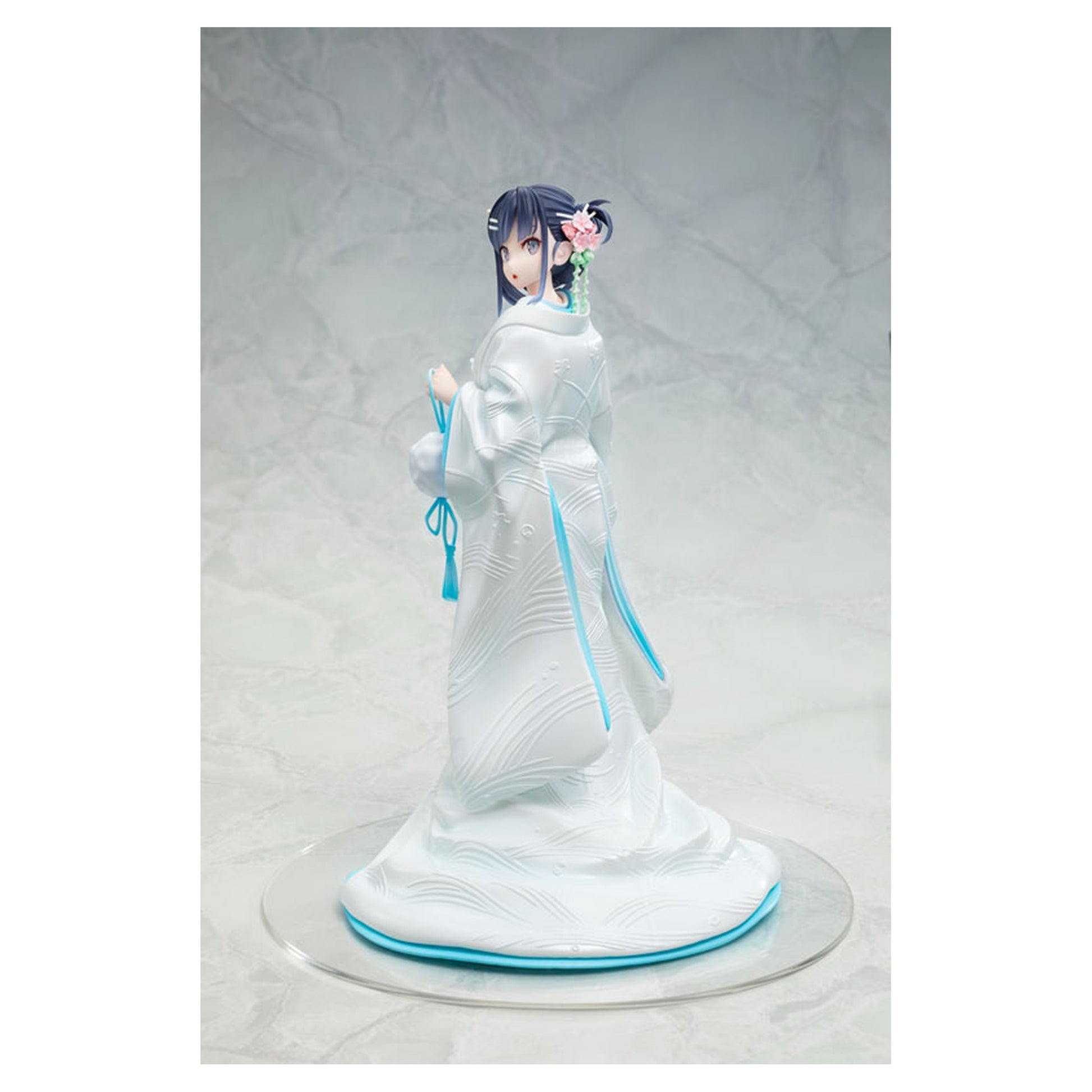 KDcolle Rascal Does Not Dream Series Mai Sakurajima White Kimono ver. KADOKAWA Special Set 1/7 Figure - Image 1