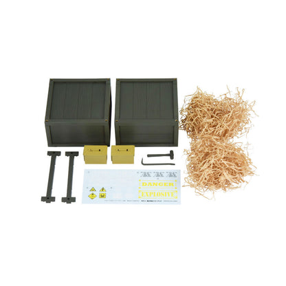 LittleArmory LD021 Military Hard Case B2 1/12 Plastic Model - Image 1