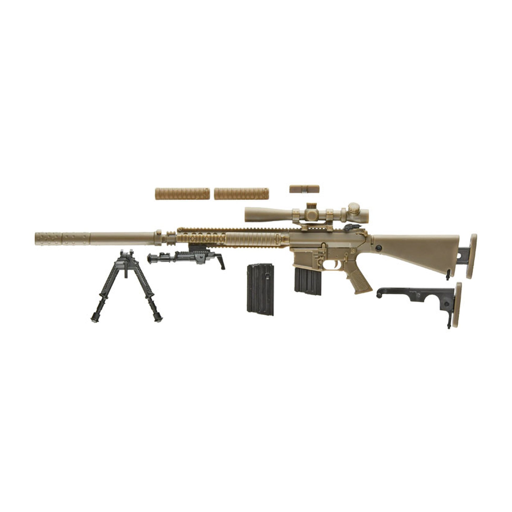 LittleArmory M110SASS Type 1/12 Plastic Model - Image 1