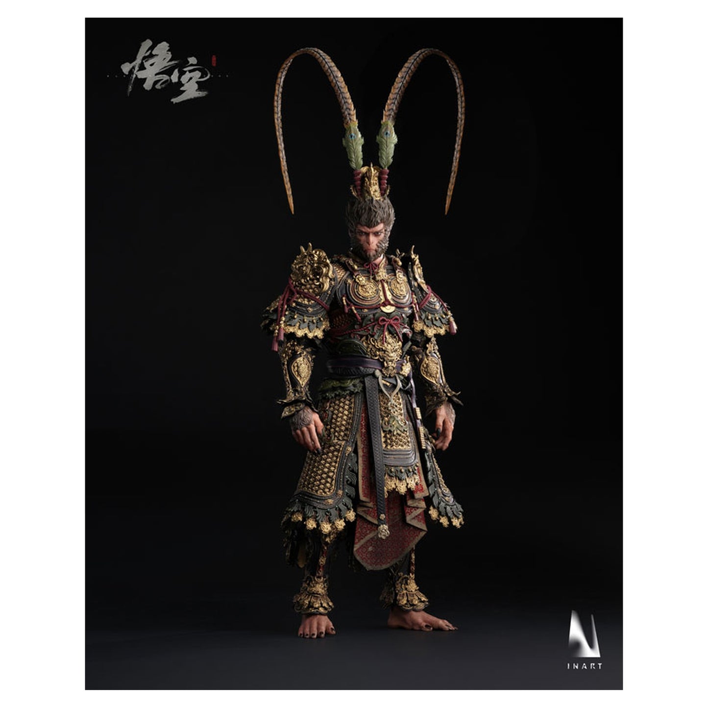 Black Myth: Wukong Destined One Qi Tian Da Sheng Golden Armor Set 1/6 Scale Posable Figure - Image 1