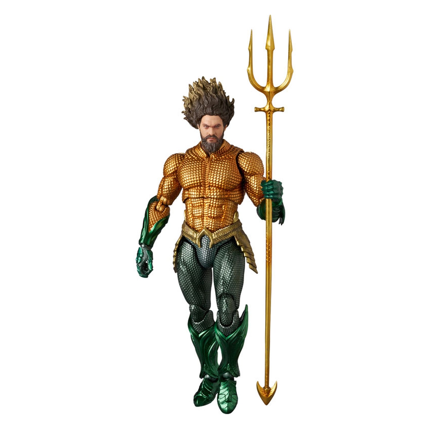 MAFEX No.267 AQUAMAN (GOLD & GREEN SUIT) "AQUAMAN AND THE LOST KINGDOM" - Image 1