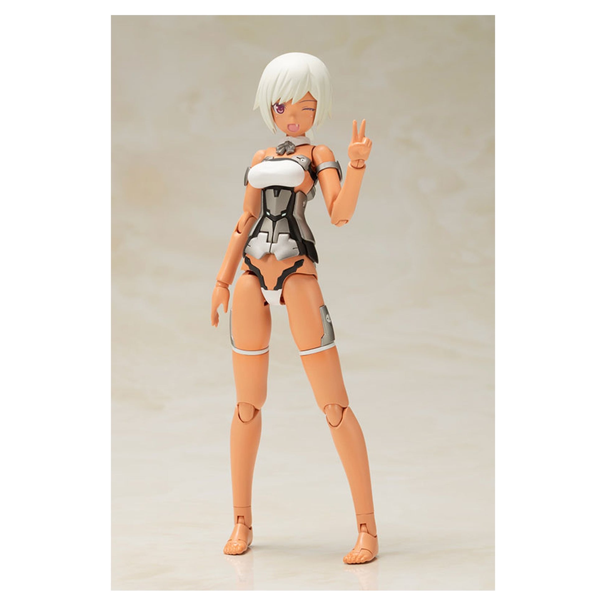 Frame Arms Girl Laetitia Silver Ver. Plastic Model - Image 1