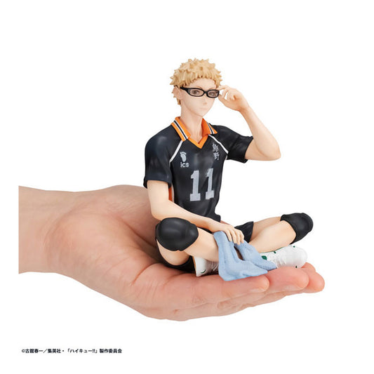 G.E.M. Series Haikyuu!! Palm Size Kei Tsukishima Figure - Image 1