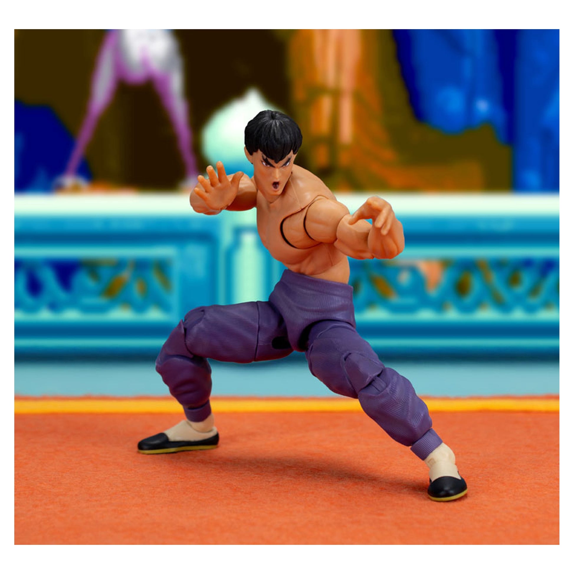Street Fighter Action Figure 1/12 Fei Long Player 2 Deluxe Version - Image 1