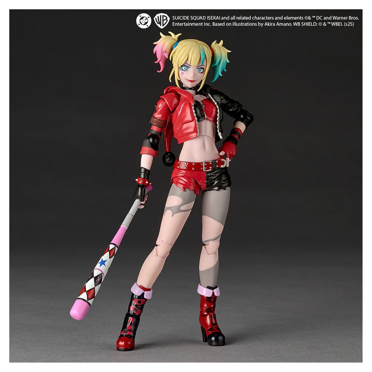 Revoltech Amazing Yamaguchi Harley Quinn Suicide Squad ISEKAI Ver. - Image 1