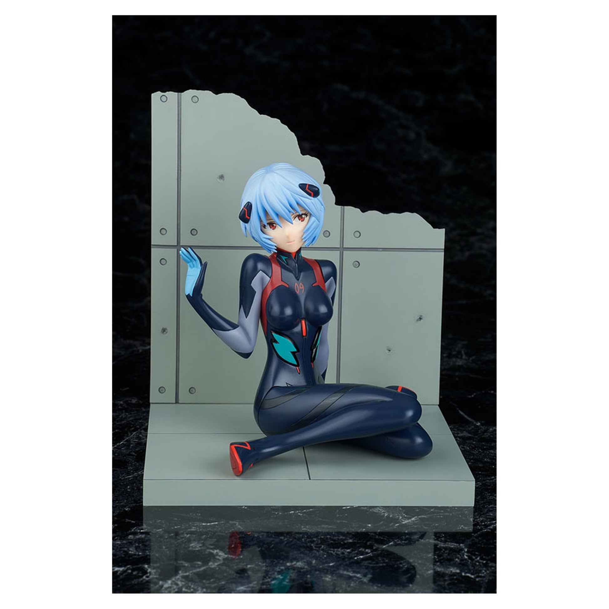 Evangelion: 3.0+1.0 Rei Ayanami [Tentative Name] Plugsuit Ver. New Movie Color 1/7 Figure - Image 1