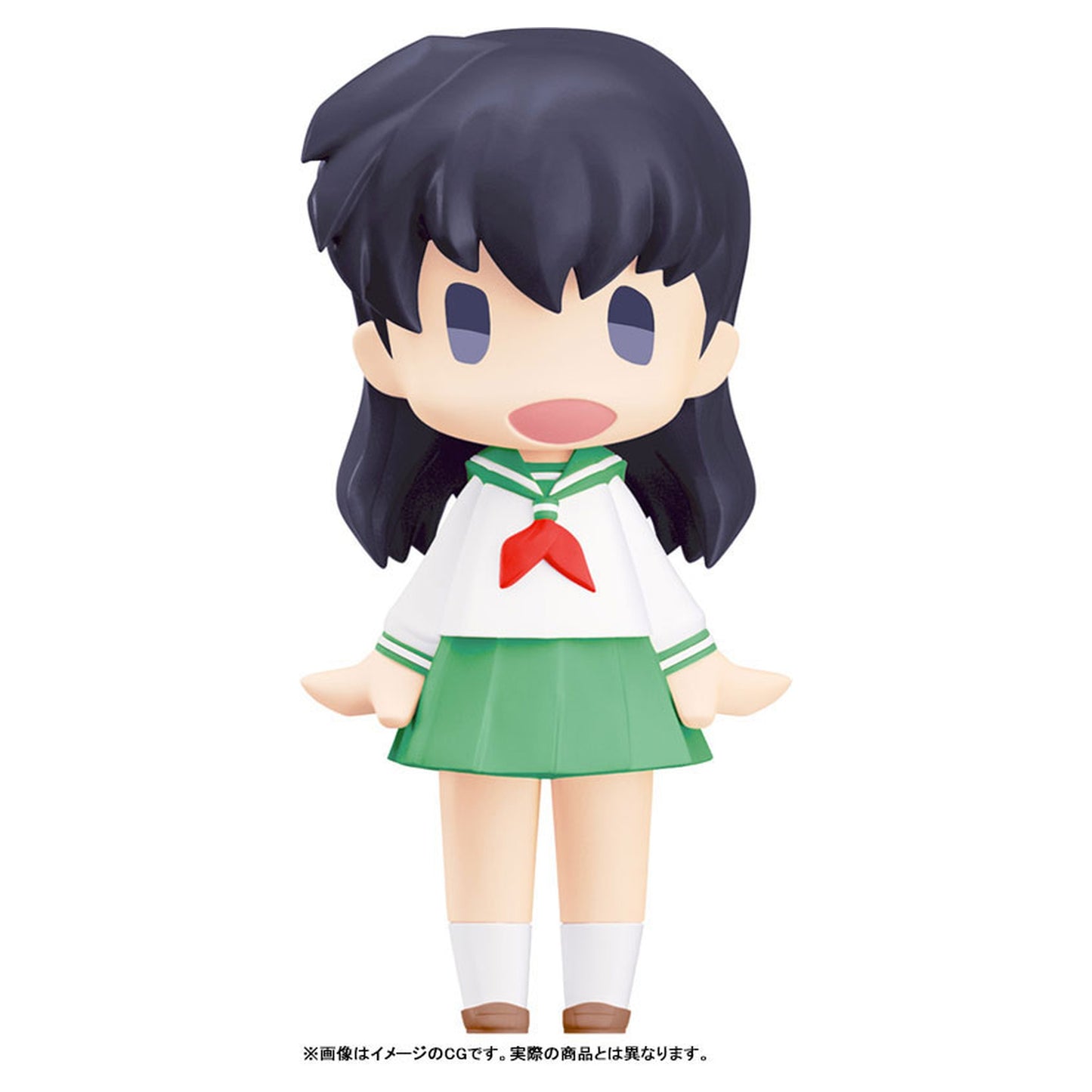 HELLO! GOOD SMILE InuYasha Kagome Higurashi Posable Figure - Image 1