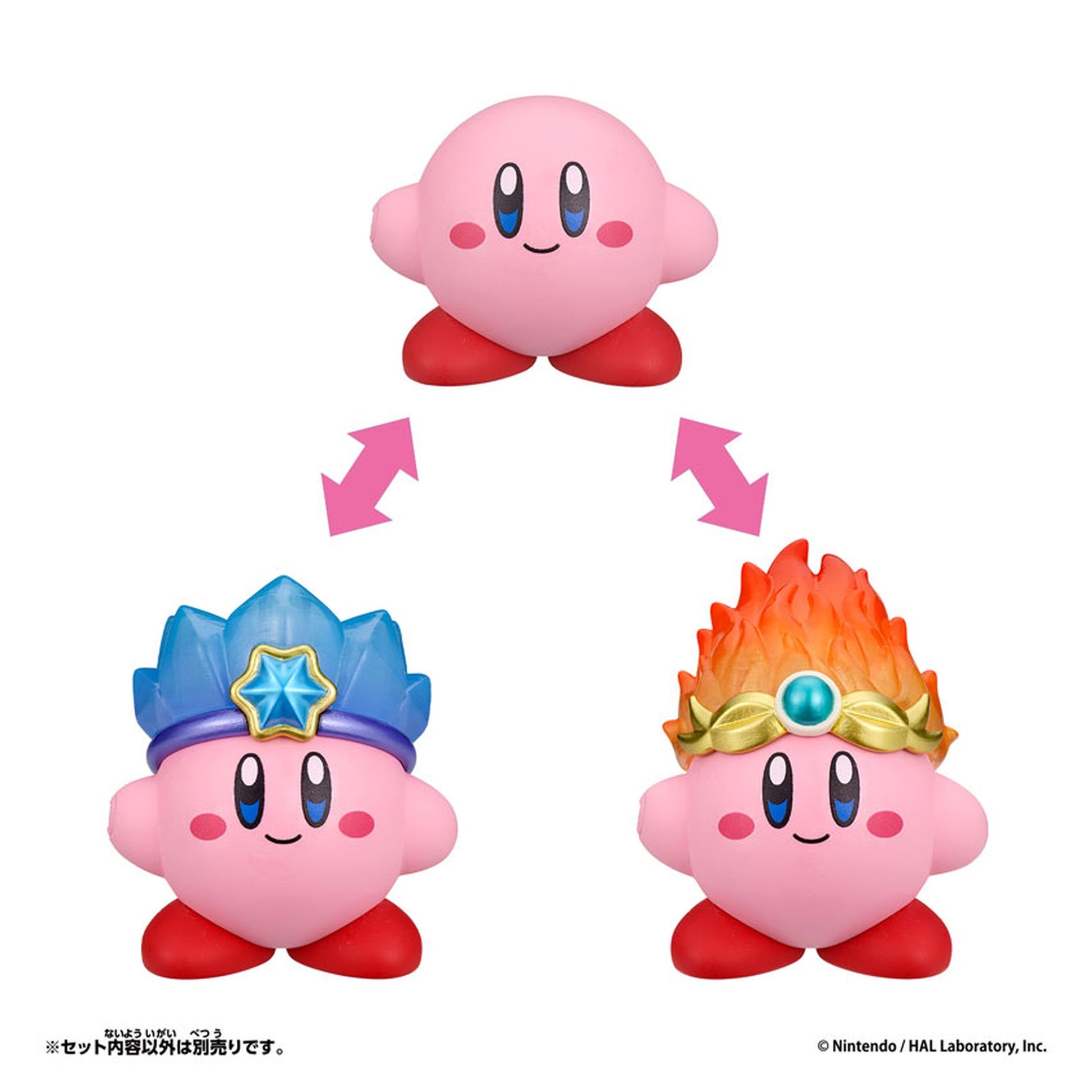 Kirby Change! Copy Ability Ice & Fire Figure - Image 1
