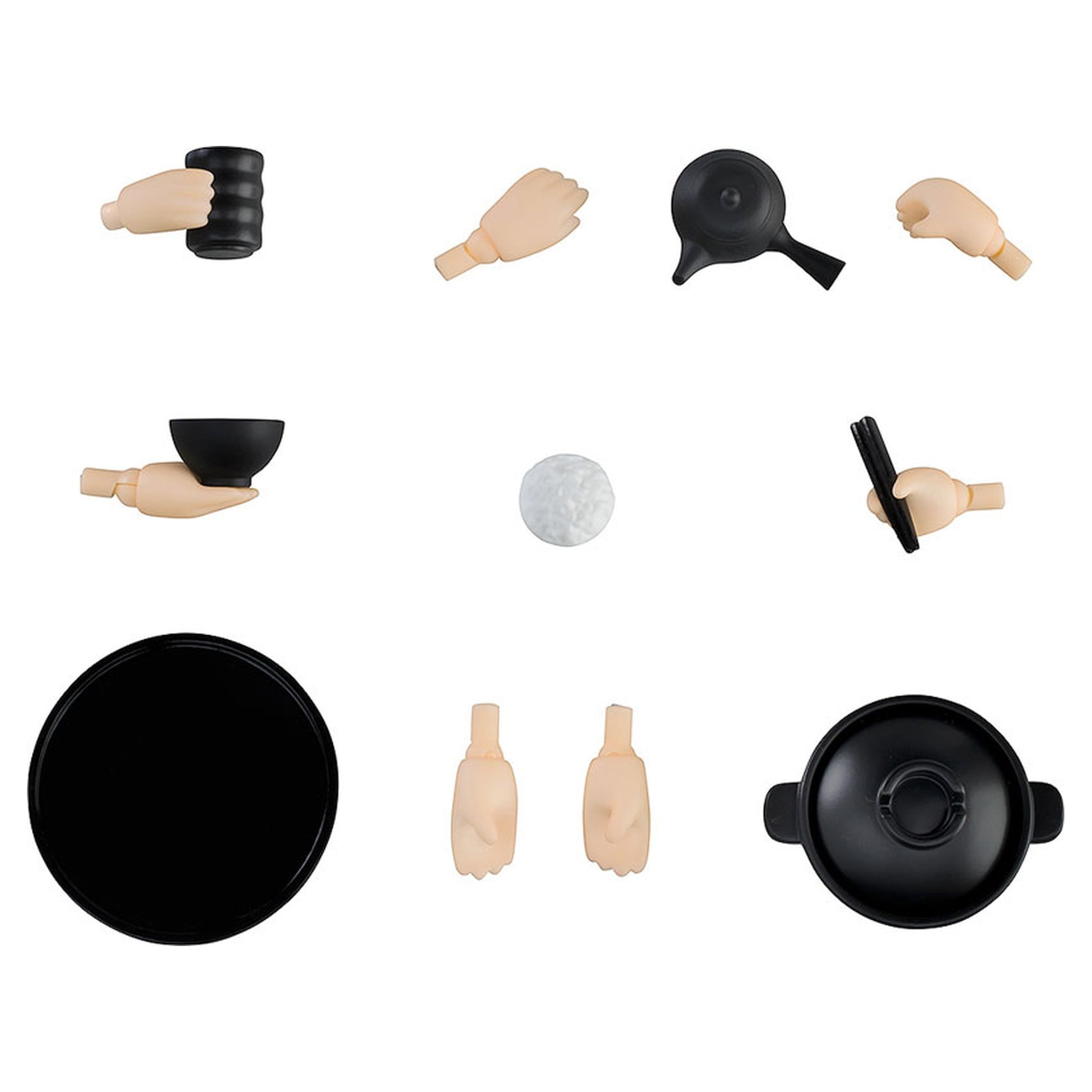 Nendoroid Doll Japanese Tableware Parts Set - Image 1