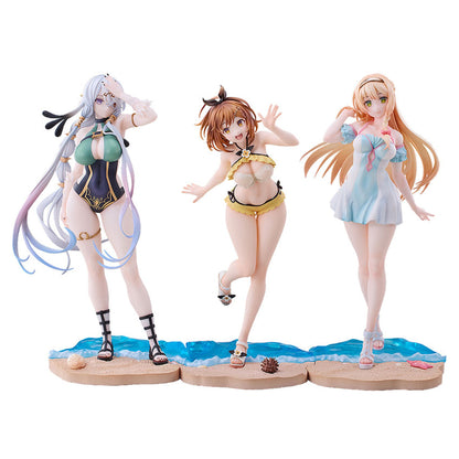 Atelier Ryza: Ever Darkness & the Secret Hideout Ryza, Klaudia & Lila Swimsuit Ver. Set 1/7 Figure - Image 1