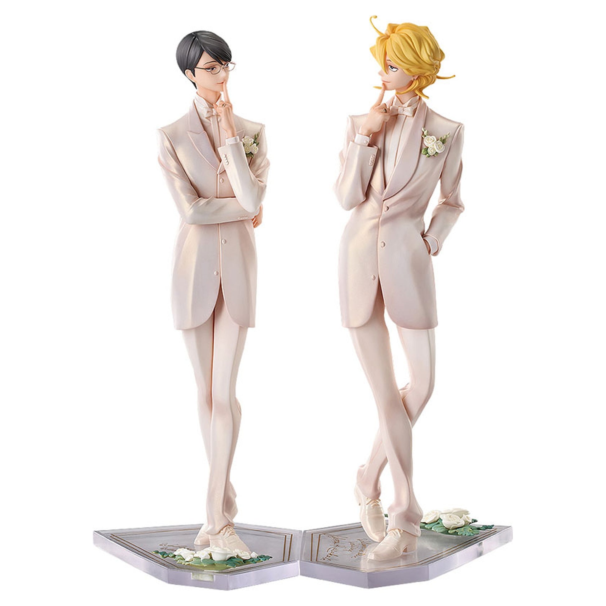 Doukyusei Hikaru Kusakabe & Licht Sajo Wedding Ver. Figure - Image 1
