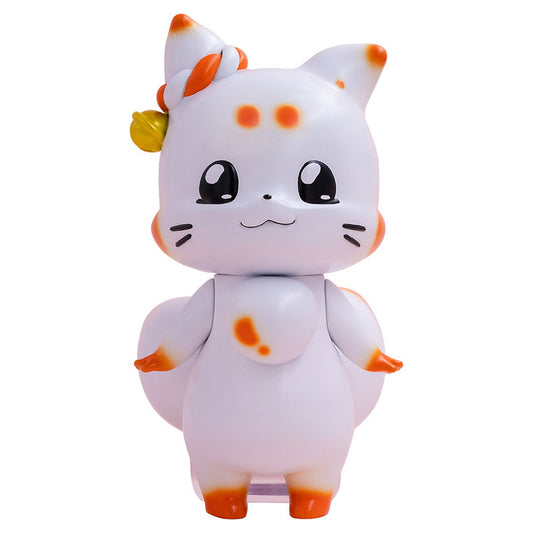 Chibi Creature Little Fox with Two Tails Tenko Soft Vinyl Figure - Image 1