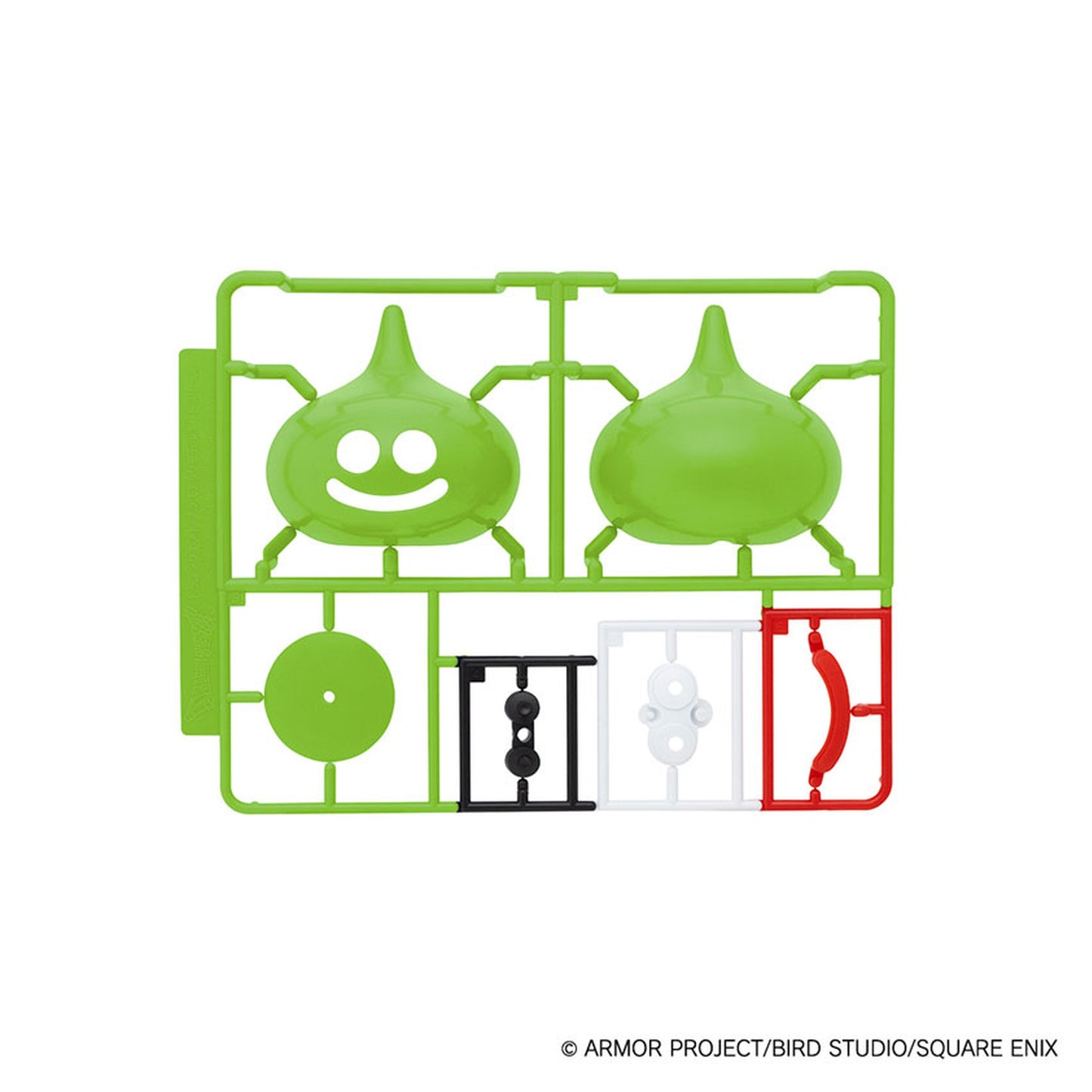 Dragon Quest Plastic Model Kit Series Lime Slime w/Dungeon Base - Image 1