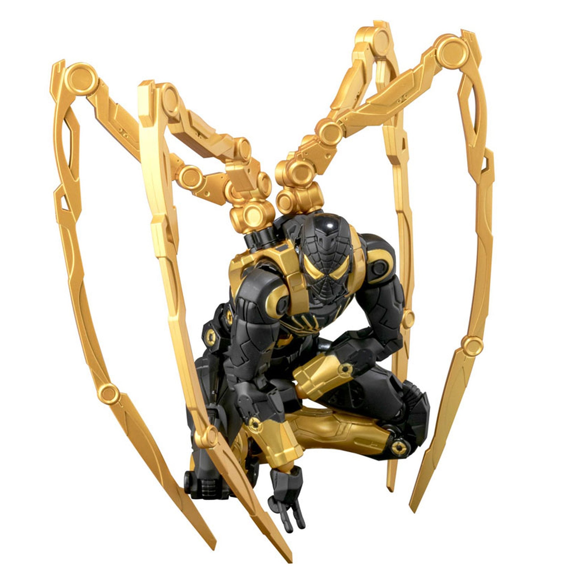 FIGHTING ARMOR IRON SPIDER (ONYX STEALTH TECH Ver.) Pre-painted Posable Figure - Image 1