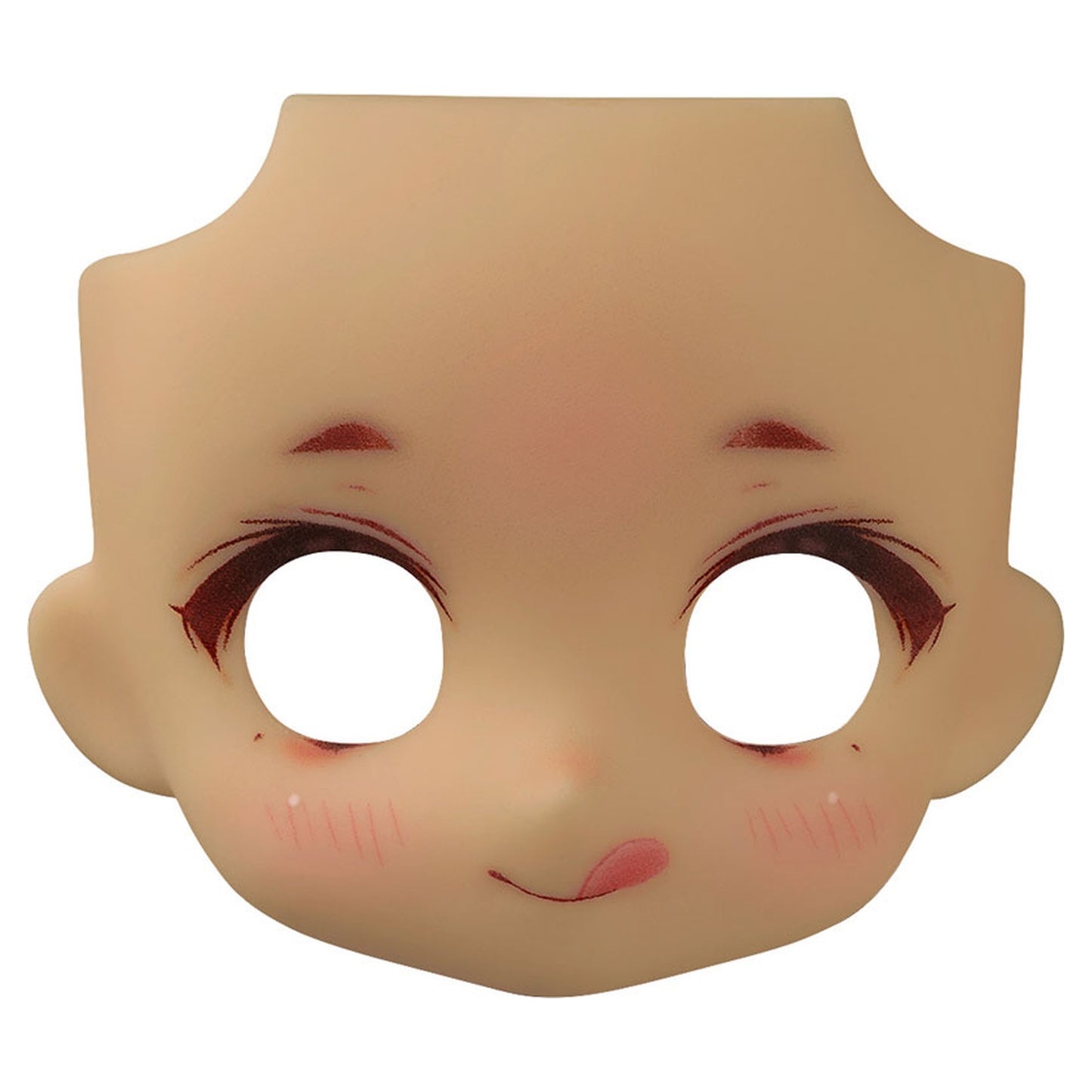 Nendoroid Doll Customizable Face Plates Rena 01 (cinnamon) - Image 1