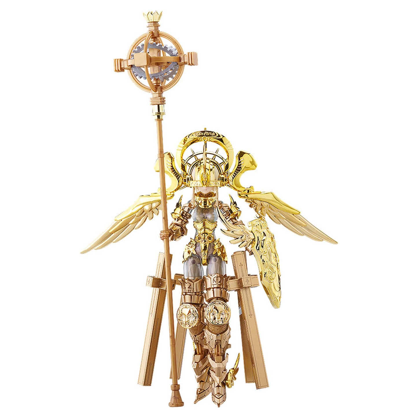 PLAMAX GO-05 GOD ORDER OVERLORD Gabriel: DX Plated Ver. Plastic Model - Image 1