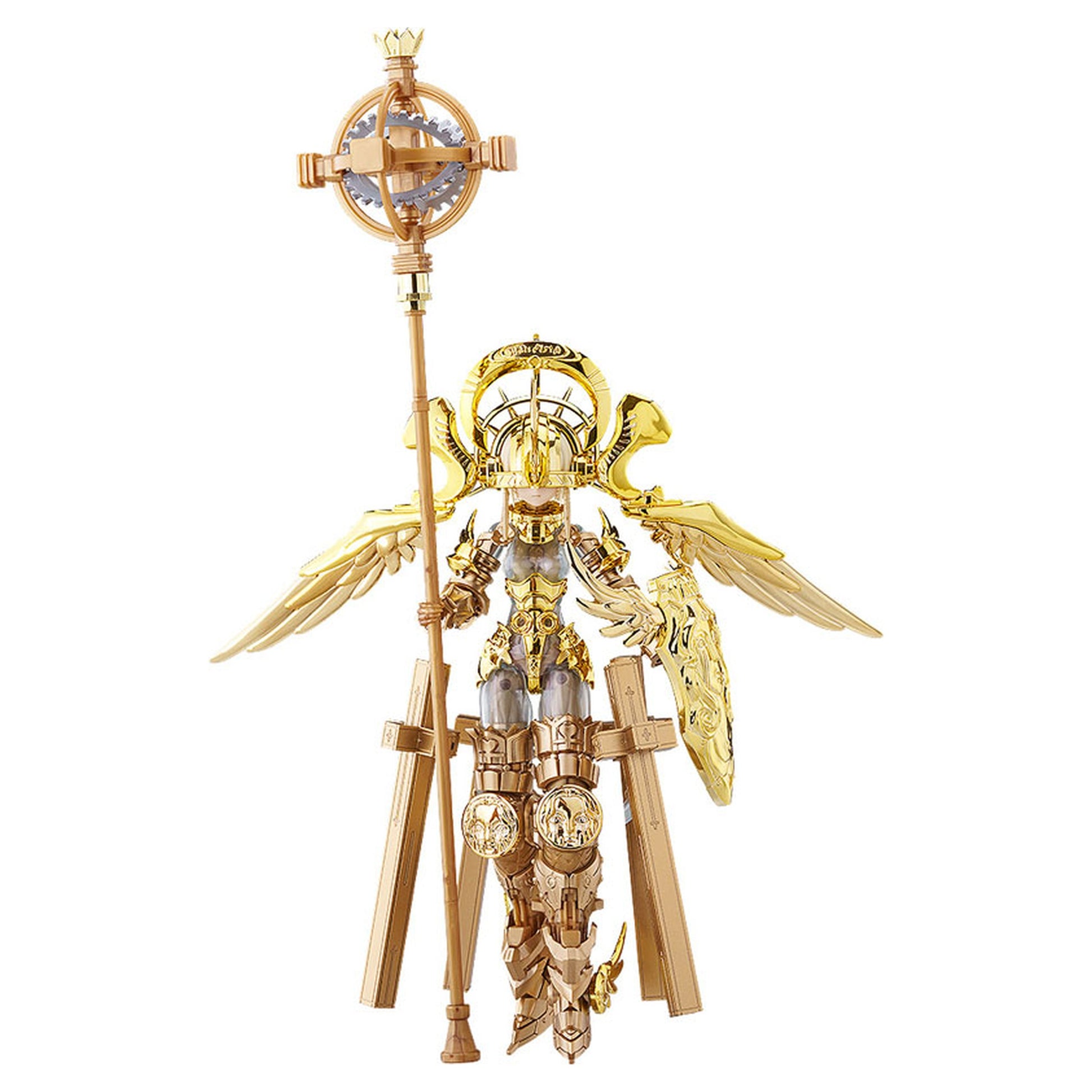 PLAMAX GO-05 GOD ORDER OVERLORD Gabriel: DX Plated Ver. Plastic Model - Image 1