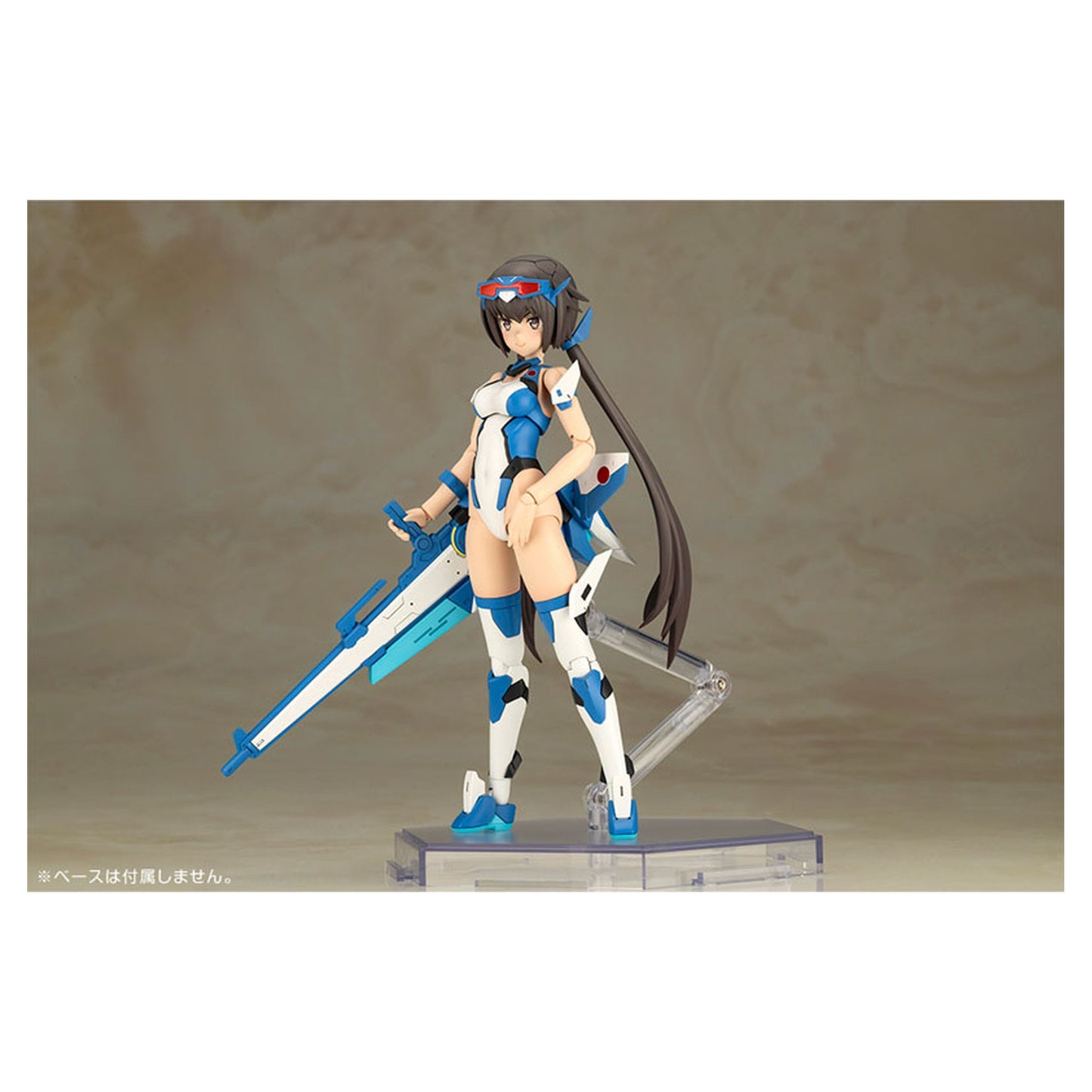 Frame Arms Girl Stylet Swimsuit BLUE IMPULSE COLOR Ver. Plastic Model - Image 1