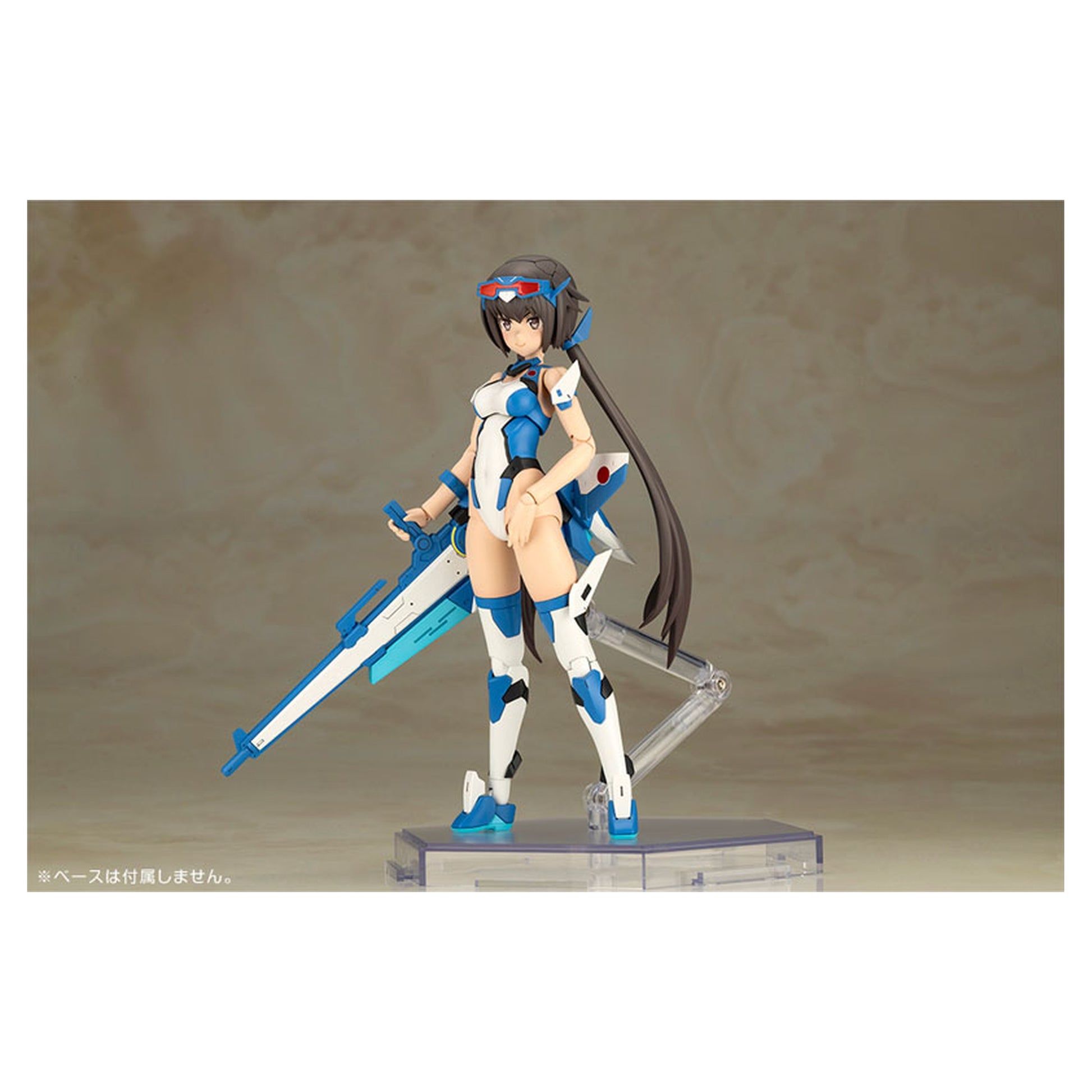 Frame Arms Girl Stylet Swimsuit BLUE IMPULSE COLOR Ver. Plastic Model - Image 1