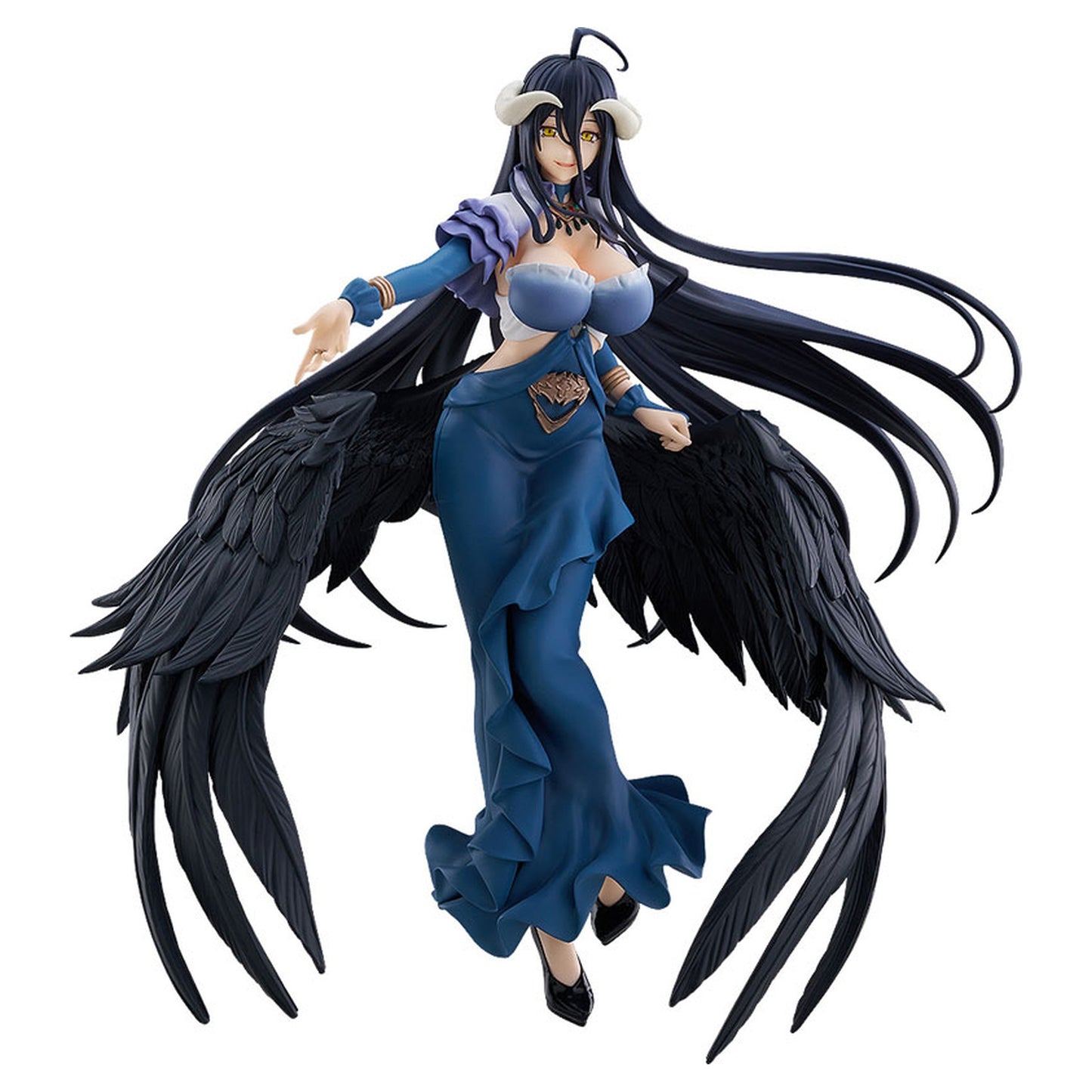 POP UP PARADE SP Overlord Albedo Jet Black Dress Ver. Figure - Image 1