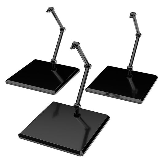 Simple Stand x3 BLACK for Figures & Models - Image 1