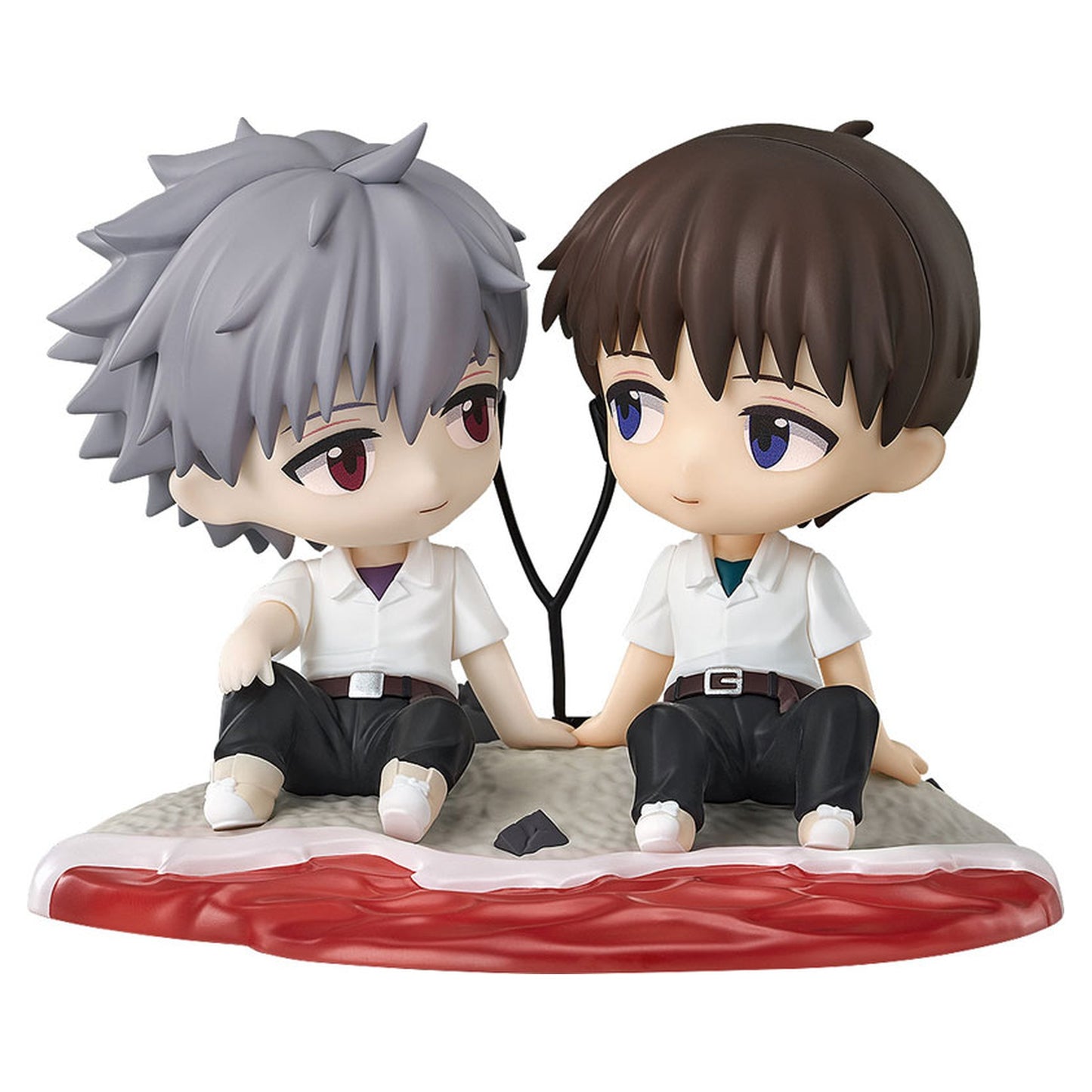 Mini Memory Rebuild of Evangelion Shinji Ikari & Kaworu Nagisa Figure - Image 1
