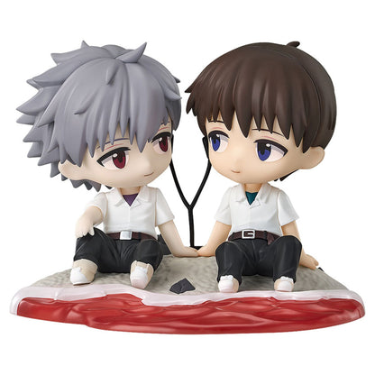 Mini Memory Rebuild of Evangelion Shinji Ikari & Kaworu Nagisa Figure - Image 1