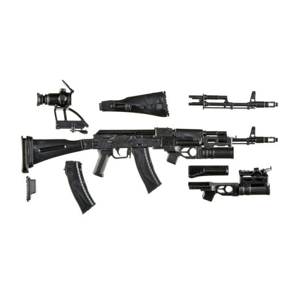LittleArmory AK74M & GP25 Type 1/12 Plastic Model - Image 1