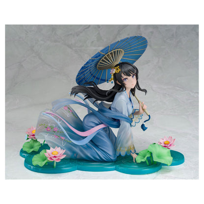 KDcolle Rascal Does Not Dream Series Mai Sakurajima Hanfu ver. KADOKAWA Special Set 1/7 Figure - Image 1