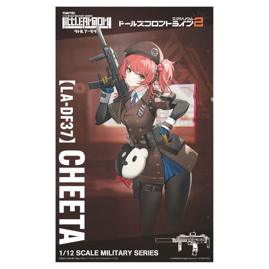 LittleArmory [LA-DF37] Girls' Frontline 2 Cheeta 1/12 Plastic Model - Image 1