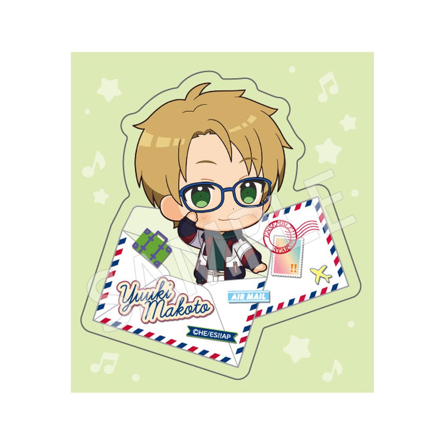 Ensemble Stars!! -Road to Show!!- Air Mail Sticker Collection 10Pack BOX - Image 1