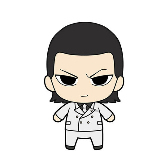 Like a Dragon Kiwami Plushie and Tin Badge Set - Akira Nishikiyama - Image 1